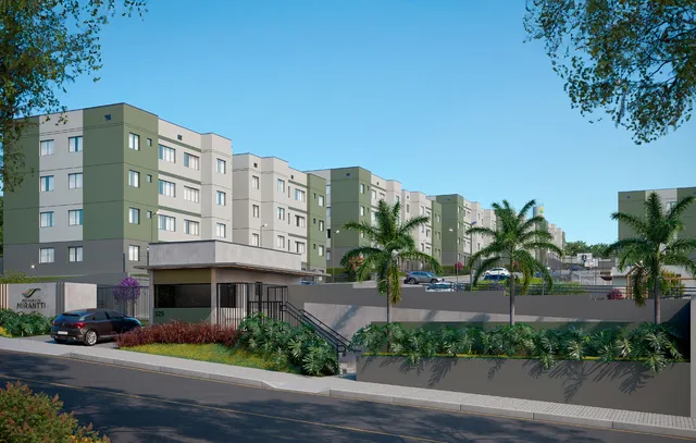Fachada do Residencial Mirantti