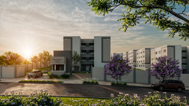 Fachada do Residencial Leon